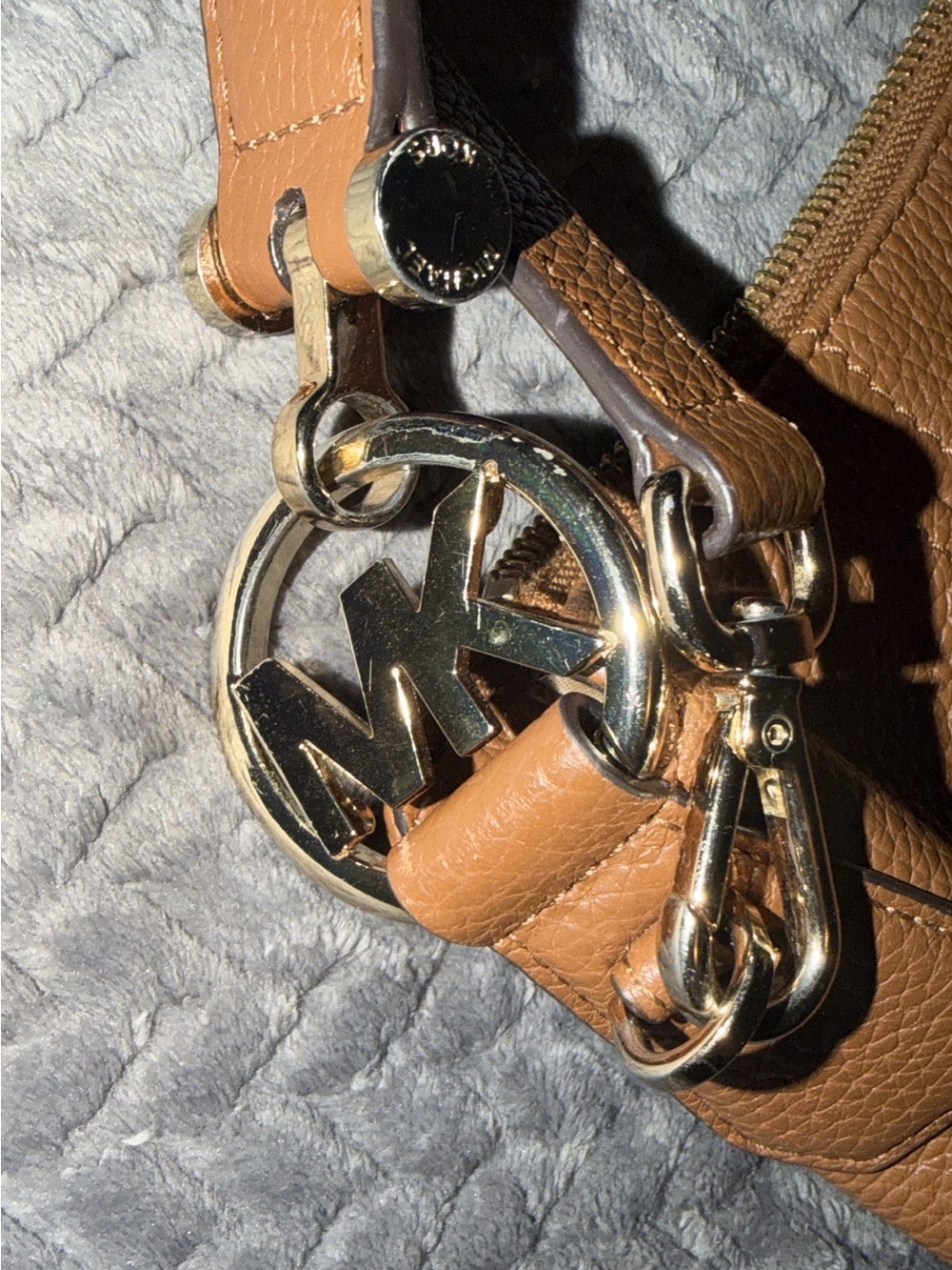 Michael Kors Brown Leather Hobo Bag and Wallet - Picture 10 of 11